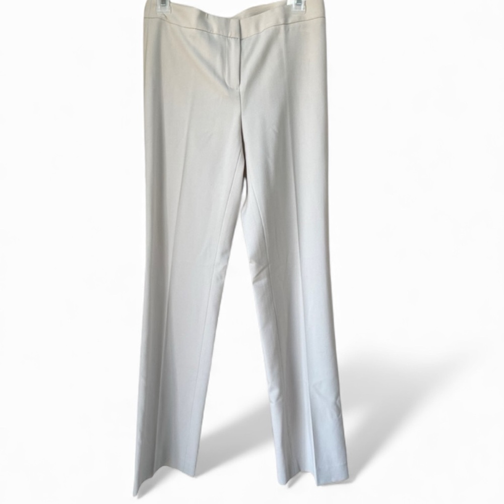 ANNE KLEIN | Beechwood Cream Flare Leg Dress Pants